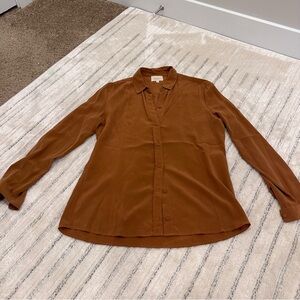 Sezane silk Button-Up Shirt